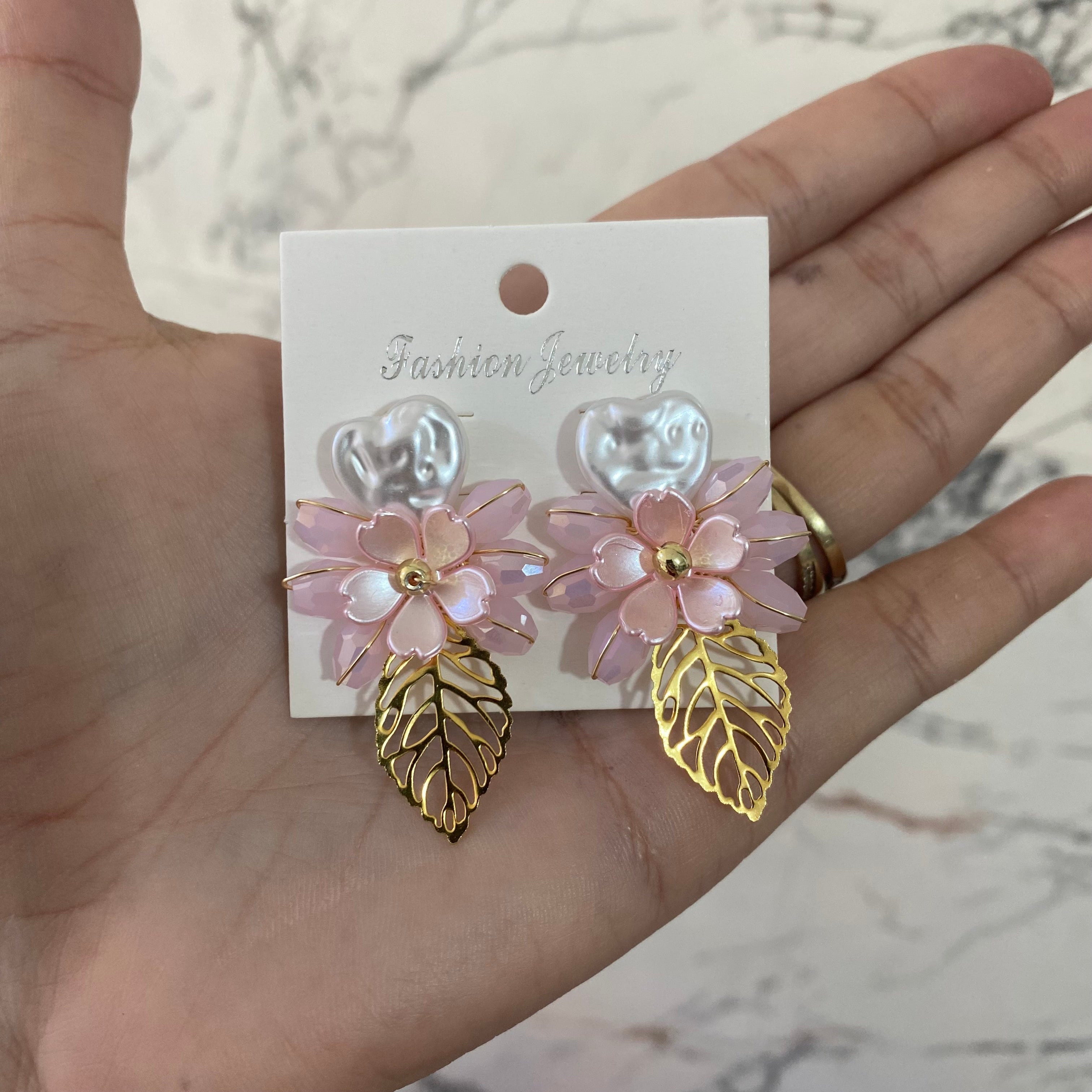 Aretes con Hoja
