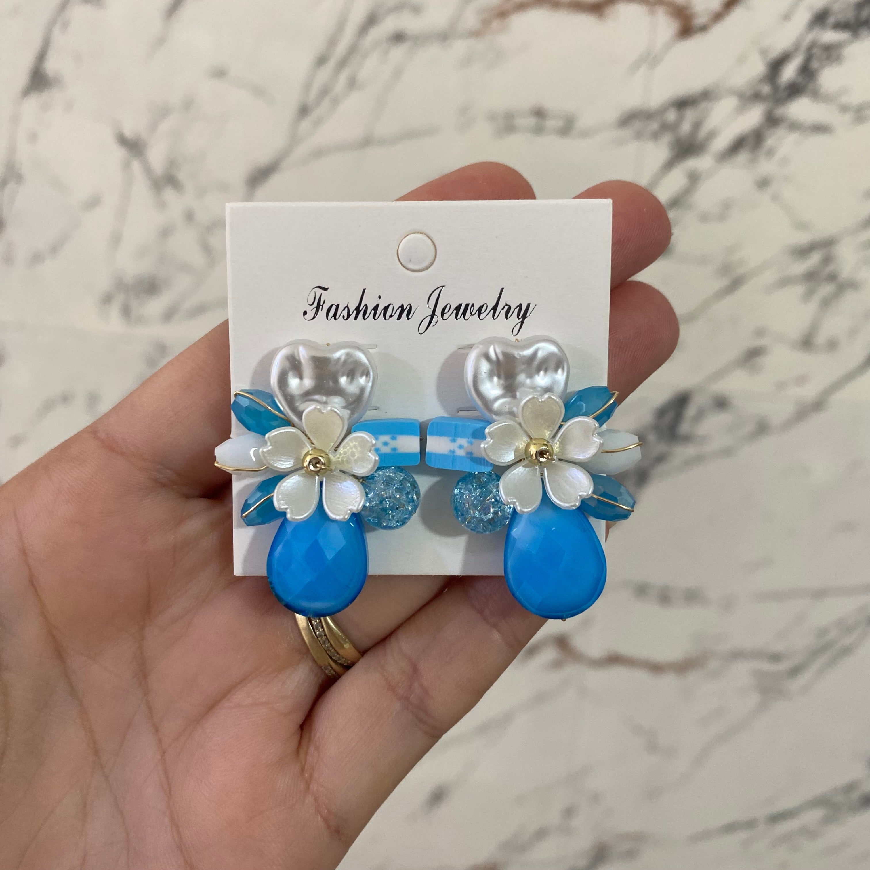 Aretes con la bandera de Honduras