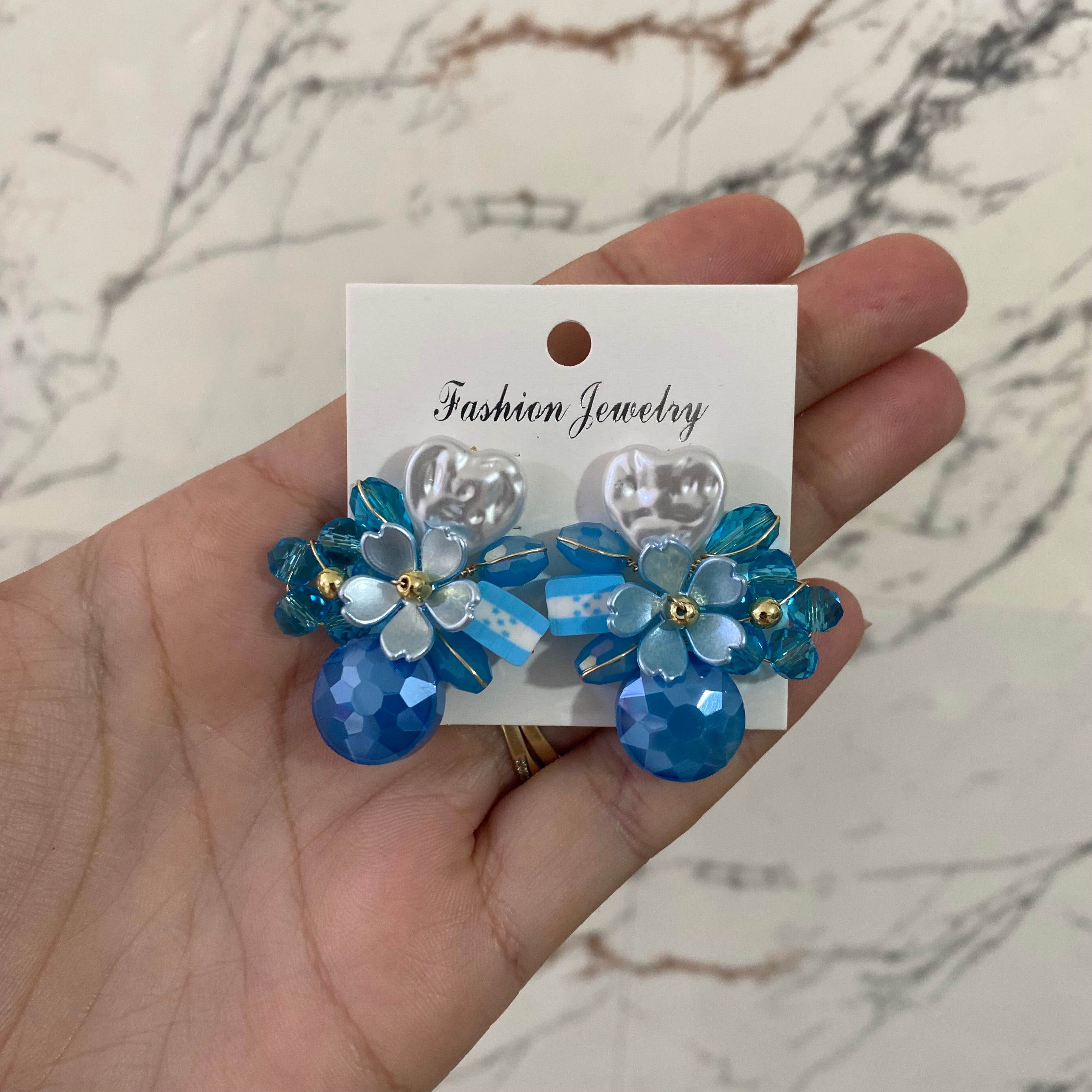 Aretes con la bandera de Honduras