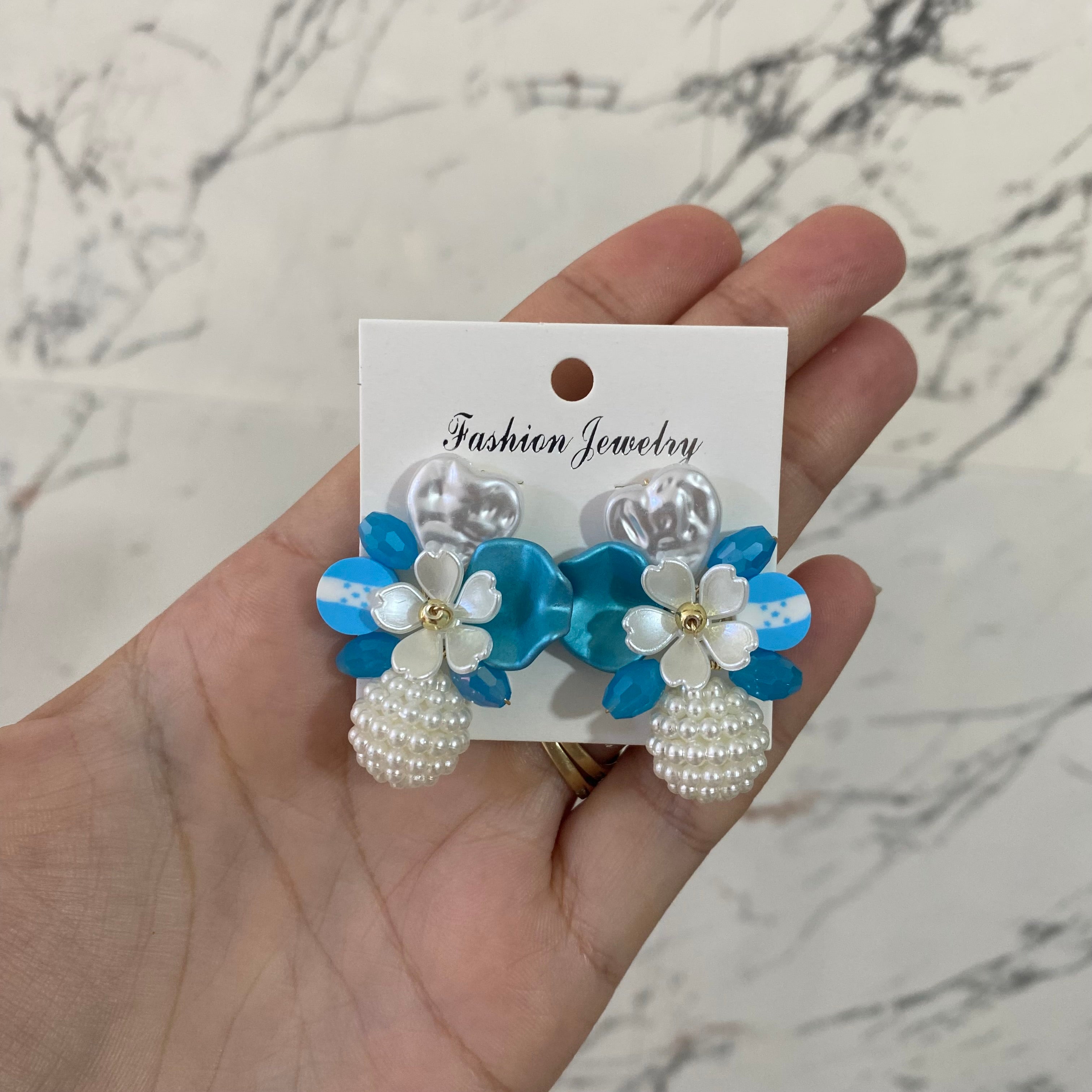 Aretes con la bandera de Honduras