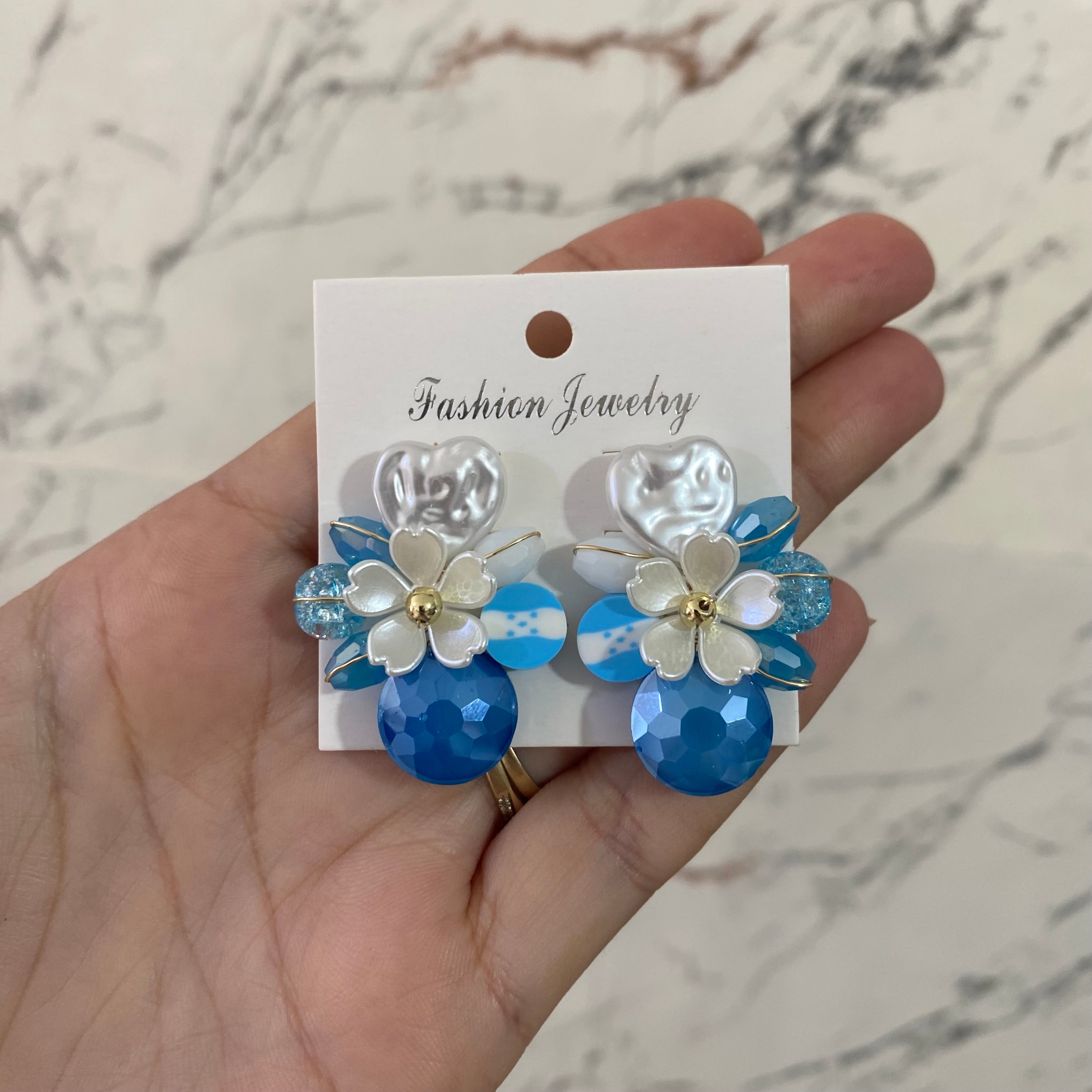 Aretes con la bandera de Honduras